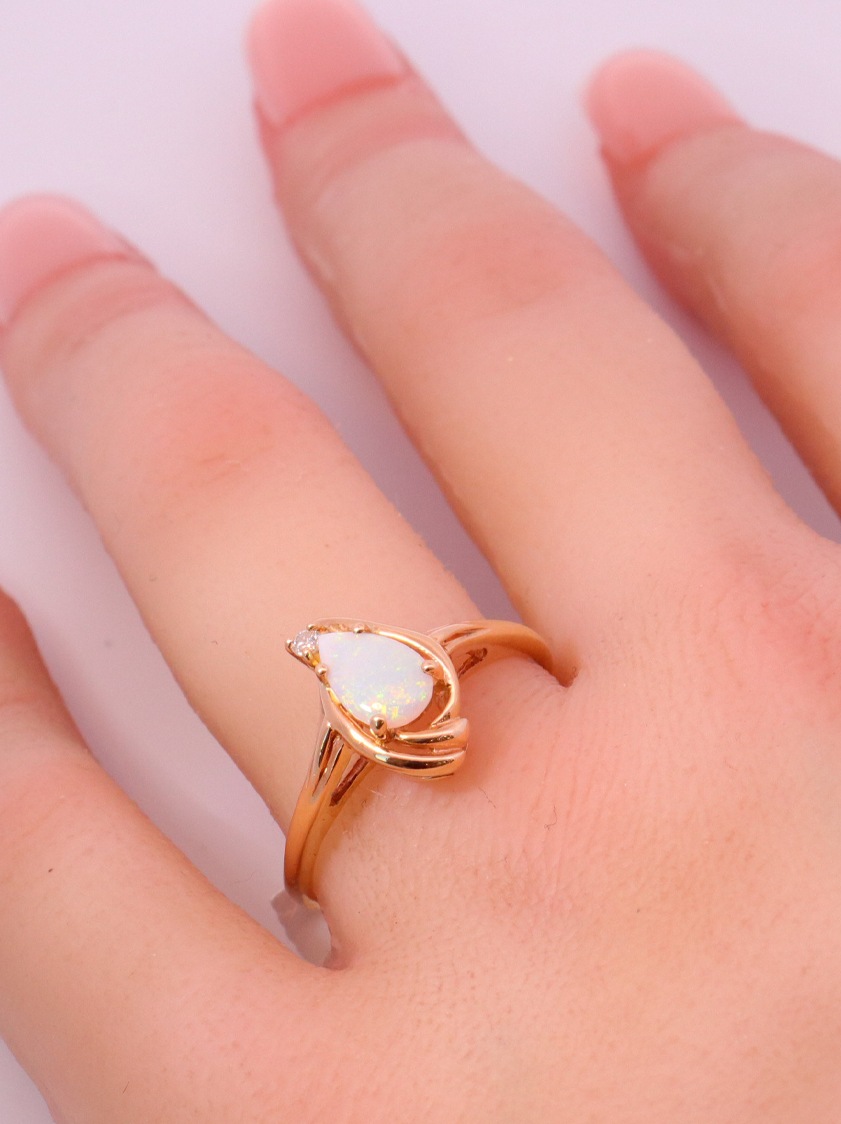 14K Yellow Gold Diamond Ring – SW13101